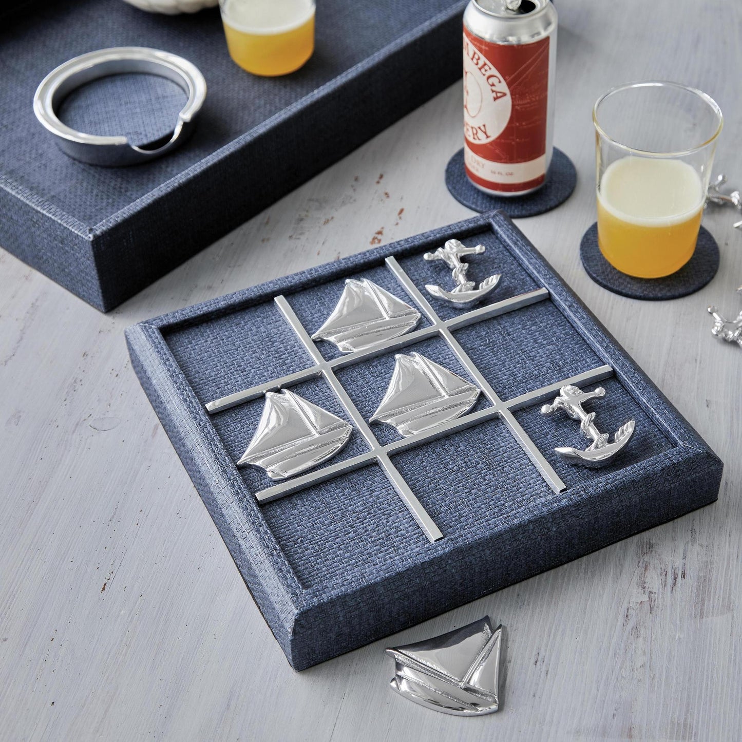 Sailboat & Anchor Tic Tac Toe