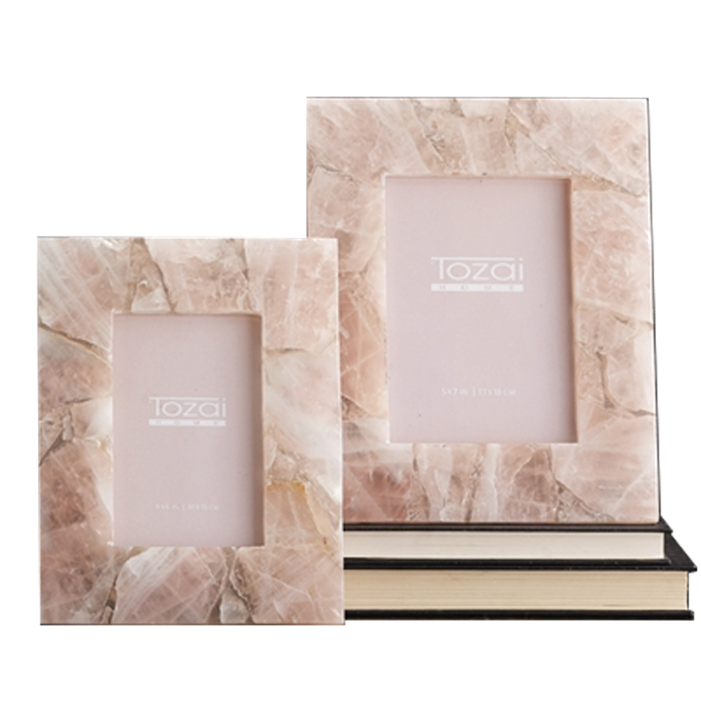 Pink Quartz Photo Frames