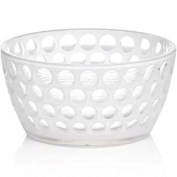 Lente Snack/Cereal Bowl in Royal Blue or White - Set of 6