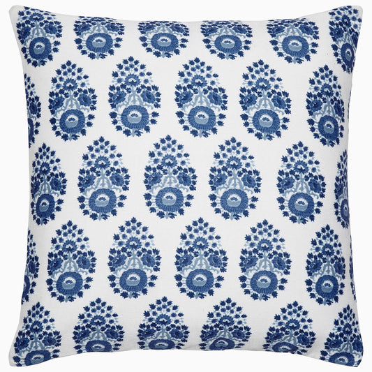Adira Indigo Outdoor Pillow by John Robshaw