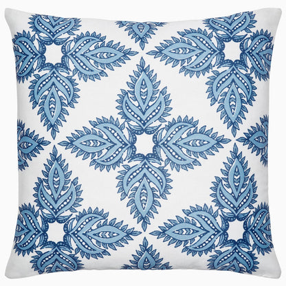 Maira Indigo Outdoor Pillow by John Robshaw