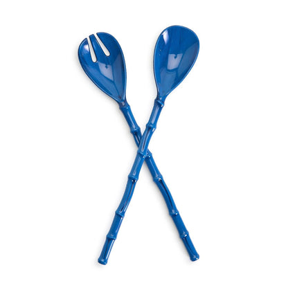 Blue Bamboo Serving Set