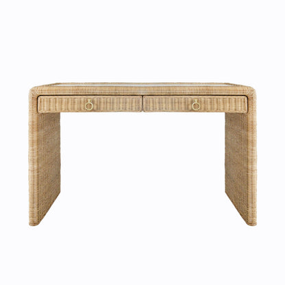 Adrien Rattan Desk