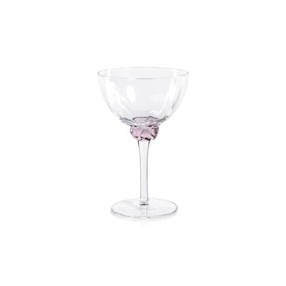 Colette Optic Martini/Cocktail Glass - Set of 4