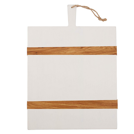 Rectangle Mod Charcuterie Board - White