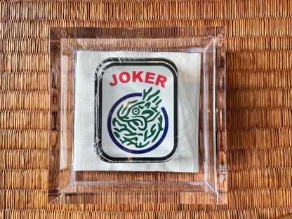 Mahjong Cocktail Napkin Holder
