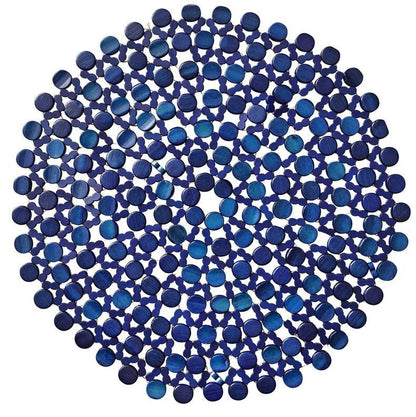 Navy Bamboo Placemats - Set of 4