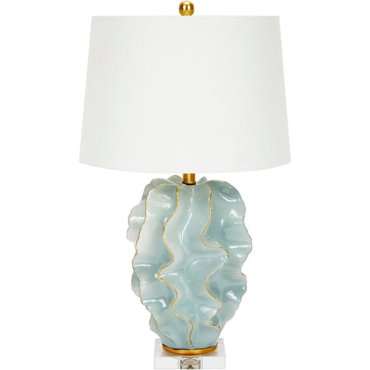Hannah Blue Wave Table Lamp