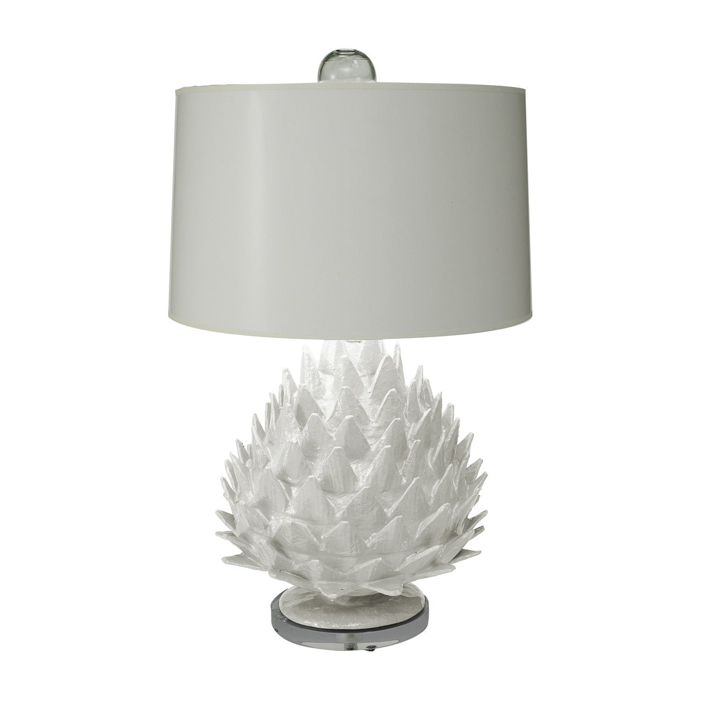 Artichoke Lamp - White Shade