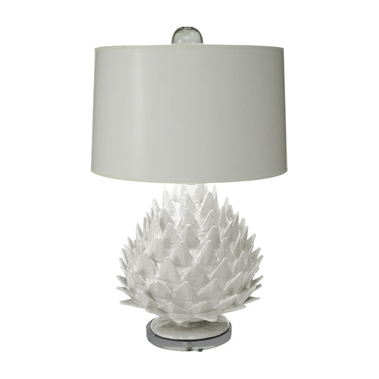 Artichoke Lamp - White Shade