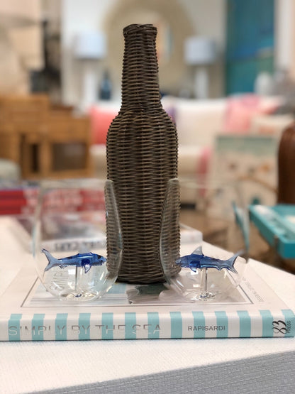 Great White Shark Stemless Wine Glasses-Set of 6