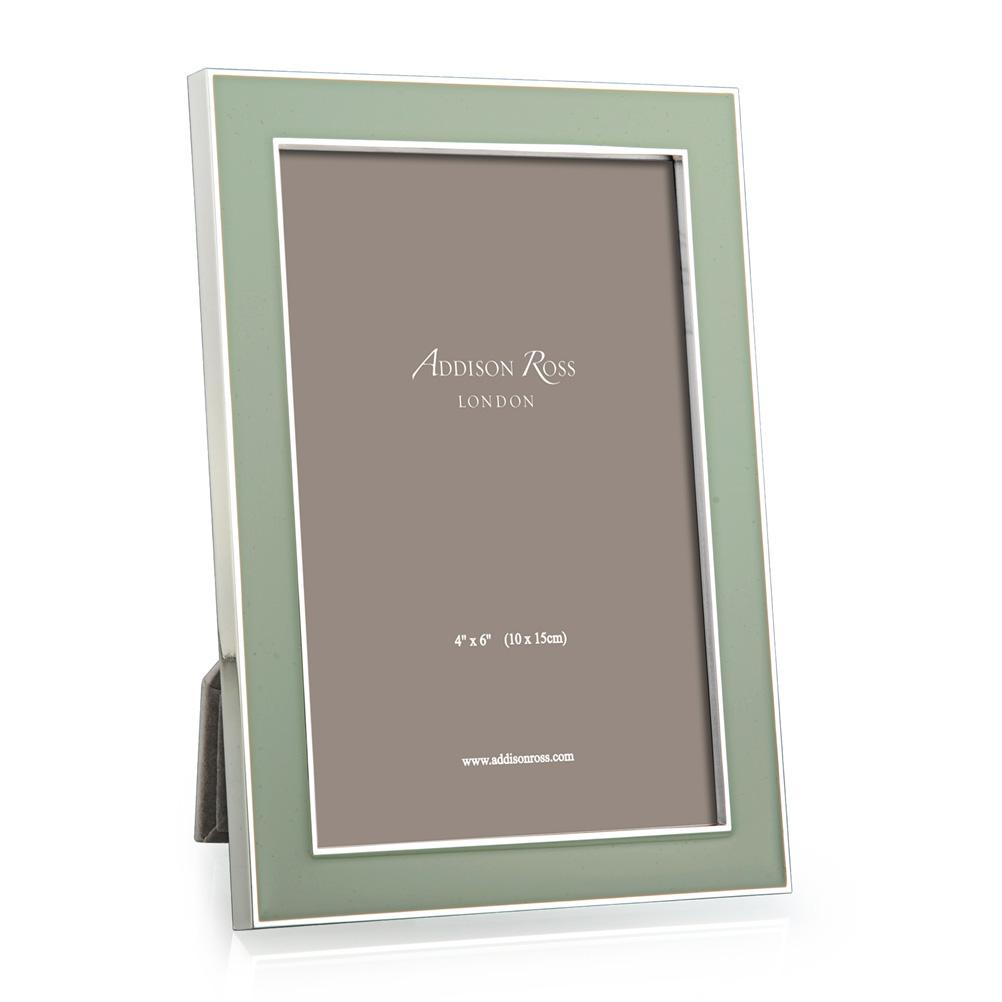 Enamel Photo Frame - Sage Green