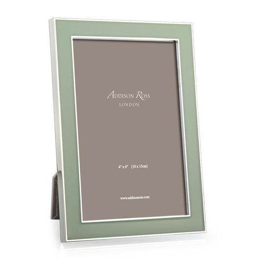 Enamel Photo Frame - Sage Green